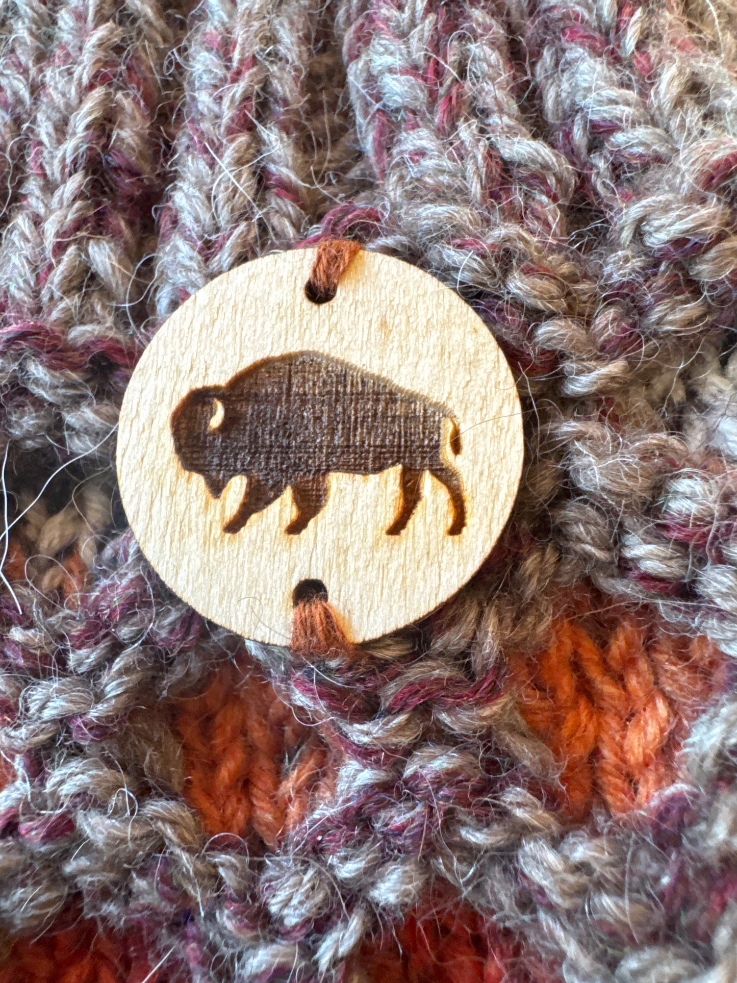 Bison Knitted Mitts