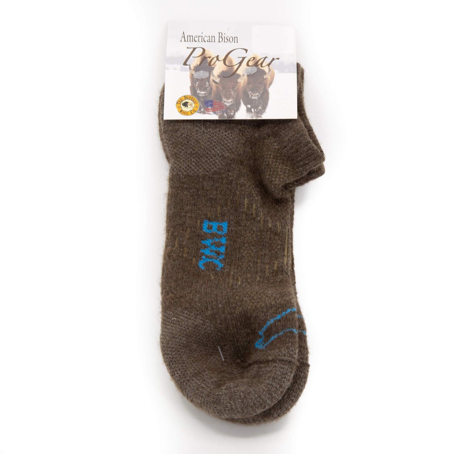 The B.O.S.S. (Best Overall Short Sock) Bison Footwear The Buffalo Wool Co.