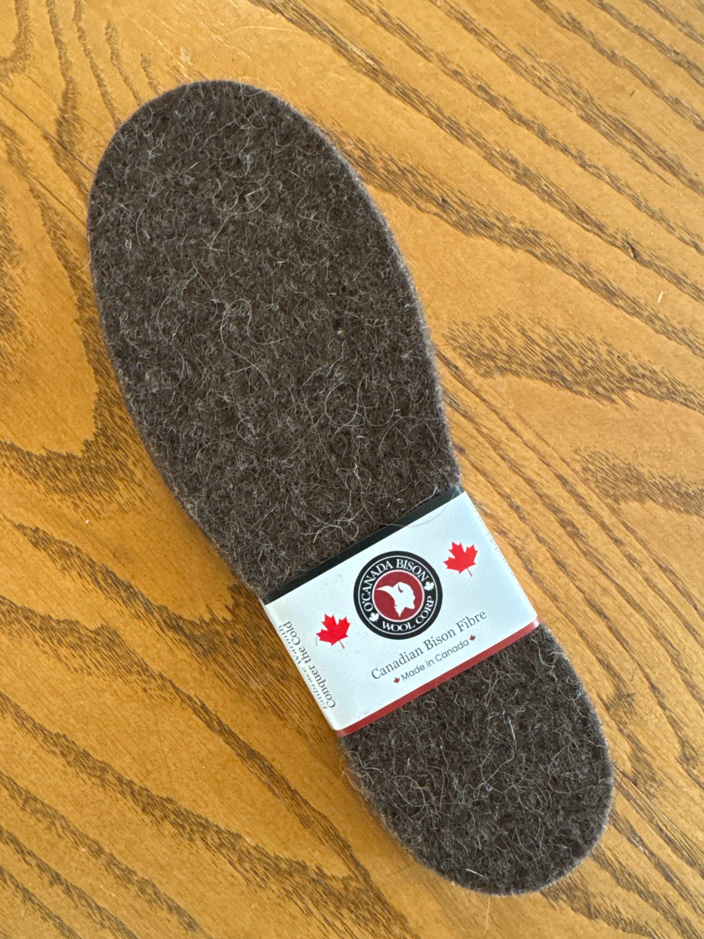 Canadian Bison Fibre Insoles