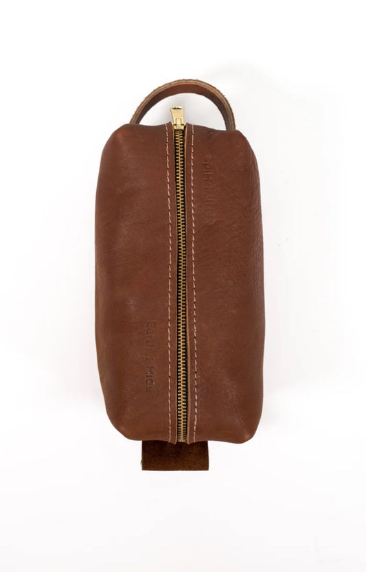 Toiletry Bag Bison Leather