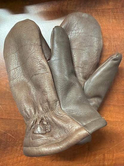 Bison Leather Mitts