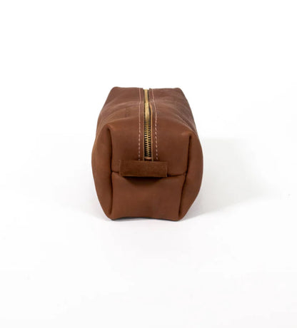 Toiletry Bag Bison Leather