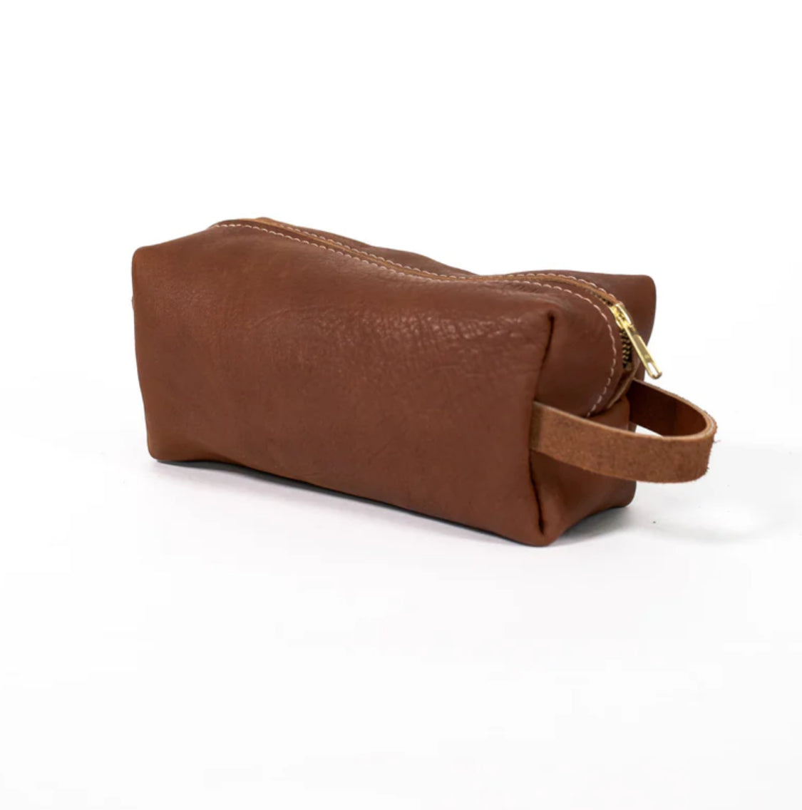 Toiletry Bag Bison Leather