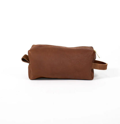 Toiletry Bag Bison Leather