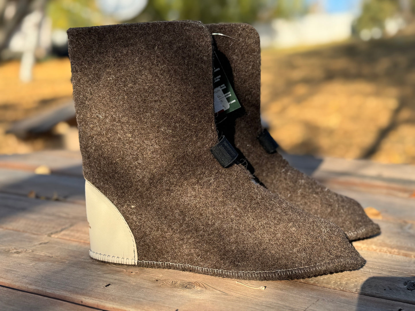 Bison Felt BOOT LINERS