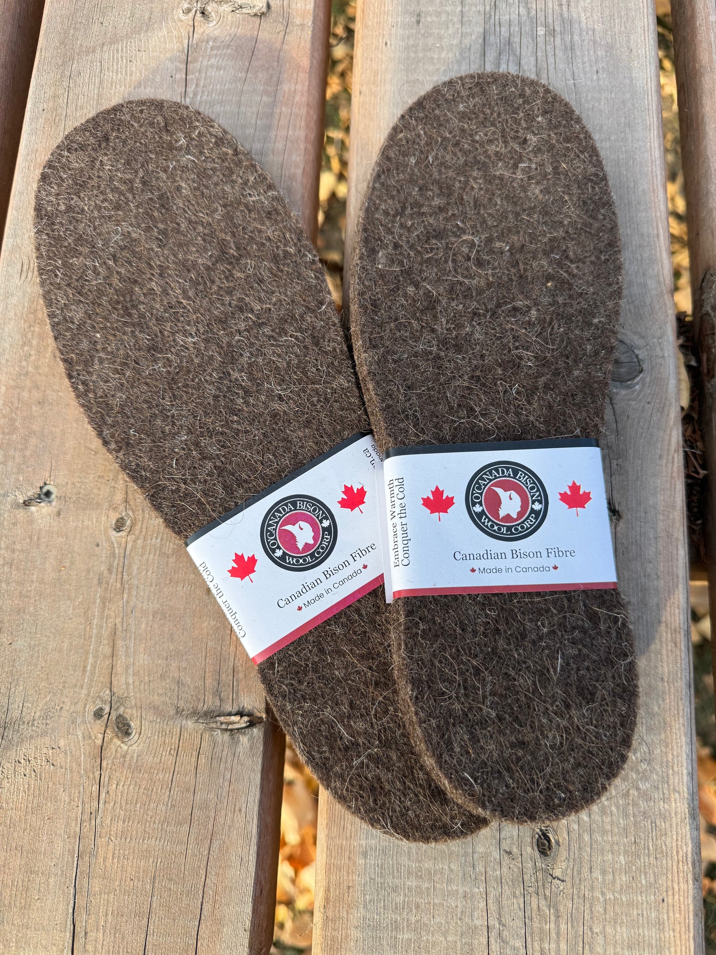 Canadian Bison Fibre Insoles