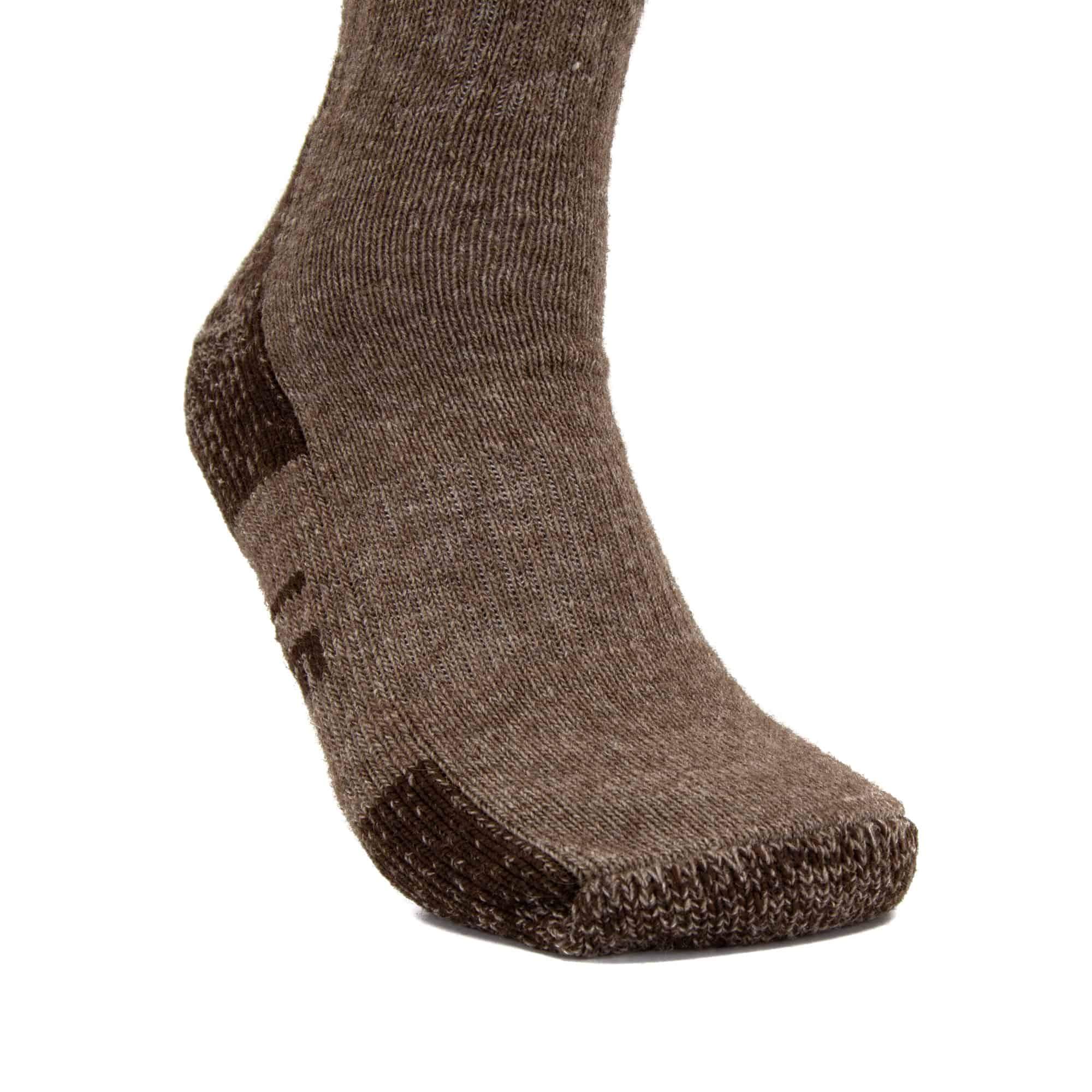 Yellowstone Advantage Gear Bison/Wool Crew Socks O'Canada Bison